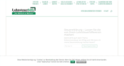 Desktop Screenshot of lohnsteuerhilfe.net