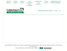 Tablet Screenshot of lohnsteuerhilfe.net